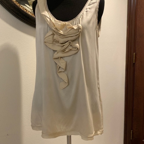 Gorgeouss gently worn 3x Creamy silk top by Diane von  Furstenberg - Picture 8 of 8